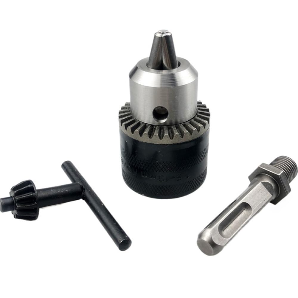 Convertidor de mandril de cambio rápido de 1/2 "-20UNF - Portabrocas de llave de 1,5-13 mm con adaptador cuadrado 1 pieza