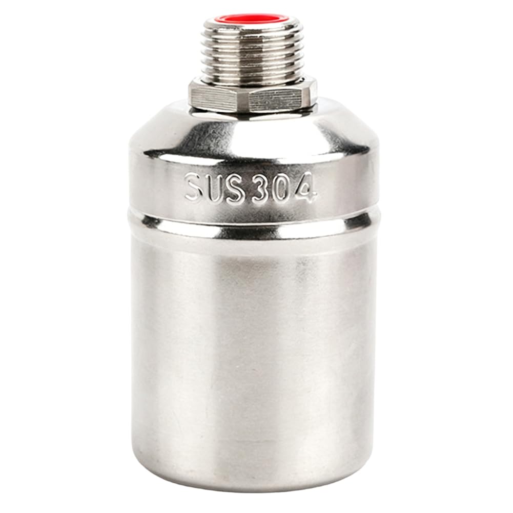 Aundhegrtt As Shown 304 Stainless Steel Fully Automatic Mini Float Valve Water Level Control Shut Off Valve For Water Tank 1/2' 3/4' Size A