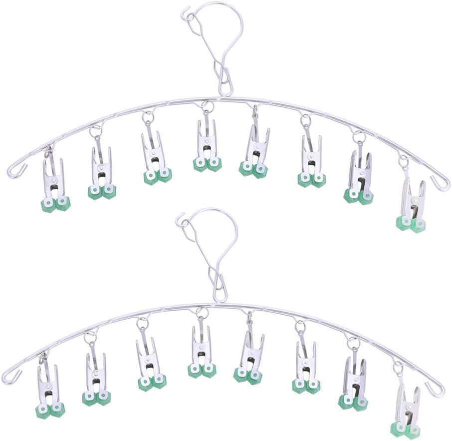 Qinglele 2Pack Drying Hanger, Stainless Steel Drying Rack, Drip Hanger