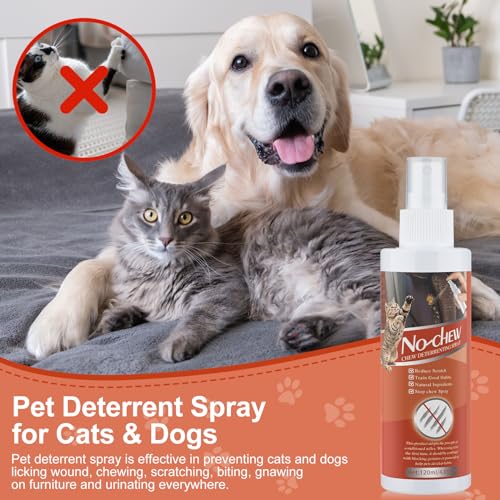 Pudxlre RC-US-CATD-1 Cat Deterrent Spray Indoor, 120Ml Cat Repellent Indoor For Cat And Kitten, No Scratch Spray thumb #1