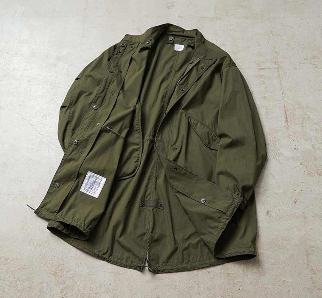 Amazon | [WAIPER] 米軍 M-65 フィッシュテールパーカー シェル 初期型