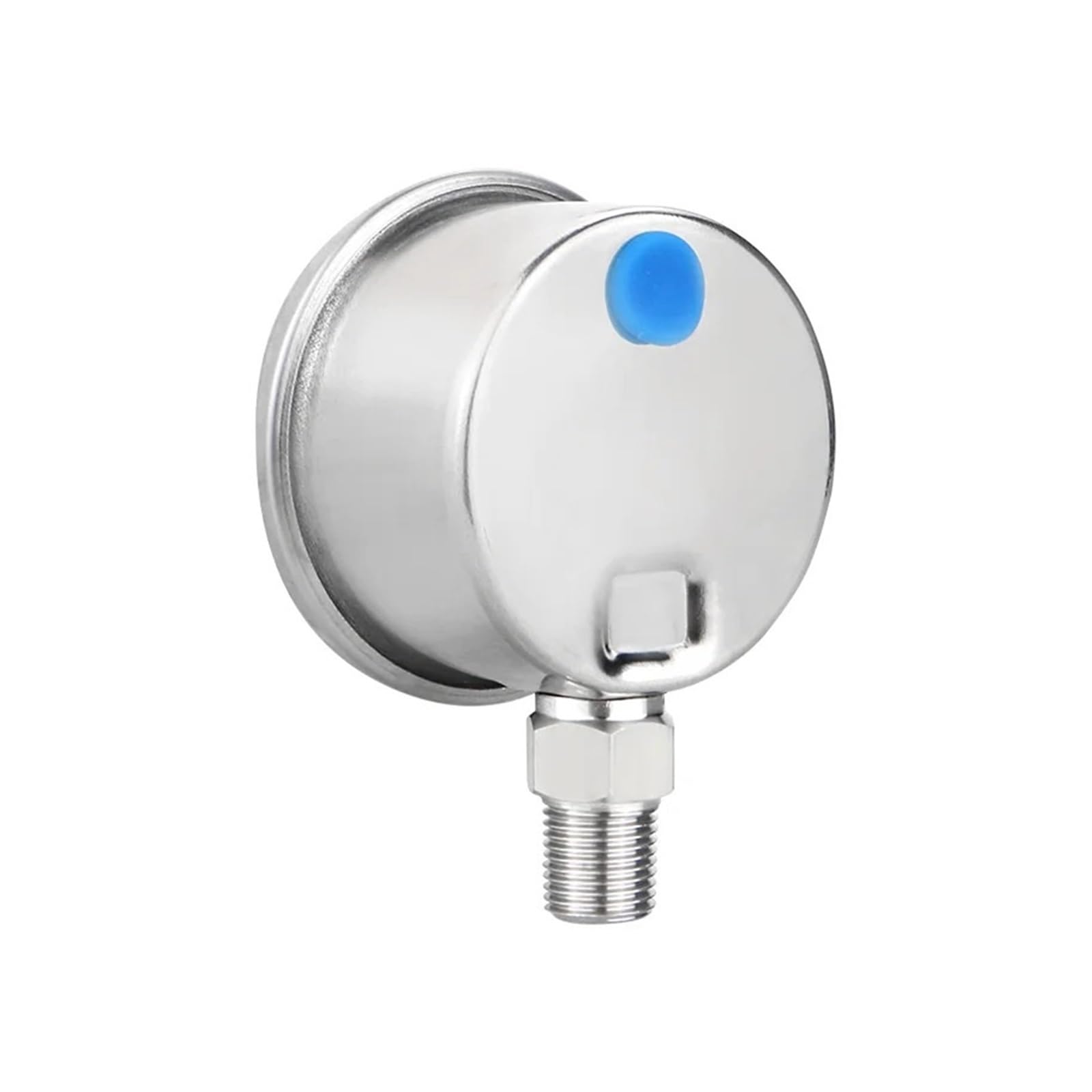 Manómetro de presión seca acero inoxidable, 40mm (1,5 "), conexión inferior 1~0 600bar/psi Gas y agua,Precisión del dial de precisión(M10-1,0-10MPa)