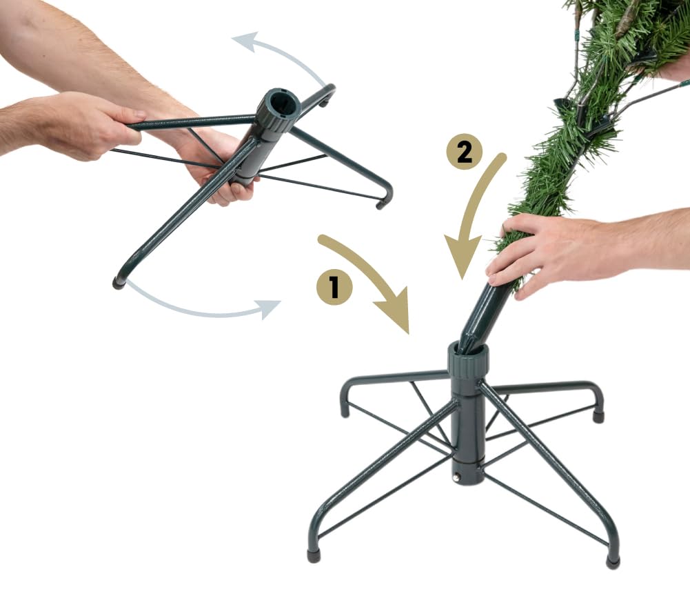 Evergreen Sapin de Noël artificiel en épicéa 210 cm