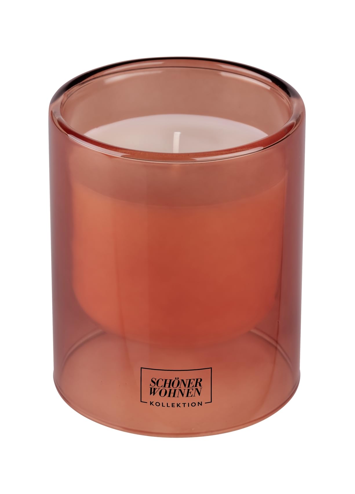Schöner Wohnen Kollektion Duftkerze Mod. Sandalwood L, 2er Set Warmer, eleganter Duft Weiß