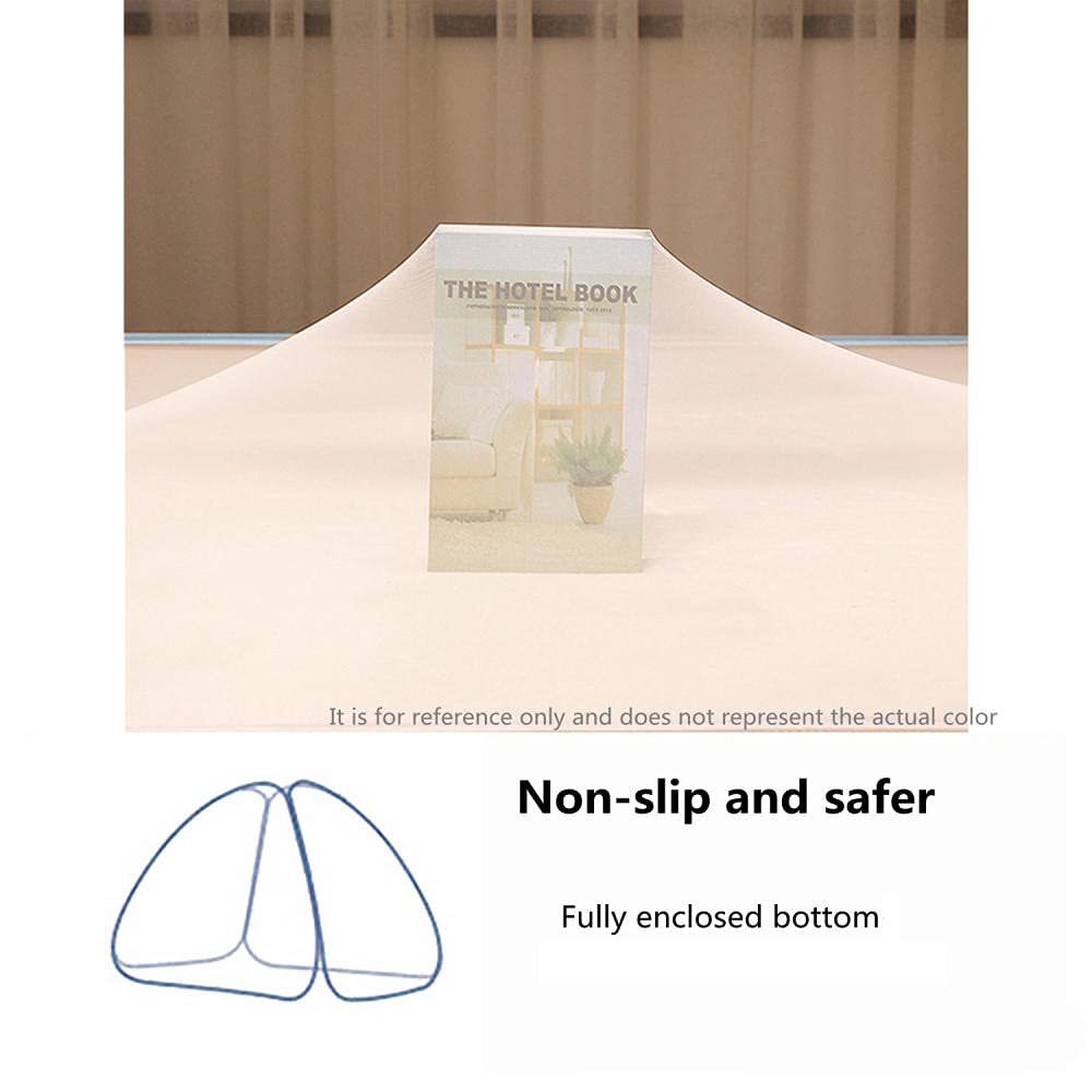 Pop UP Mosquitera para Cama, Mosquiteras Plegables portátiles, Mosquitera, Mosquitera de Malla Fina para Cama, Mosquitera portátil para Tienda-1,5 * 2,0 * 1,50 m_B