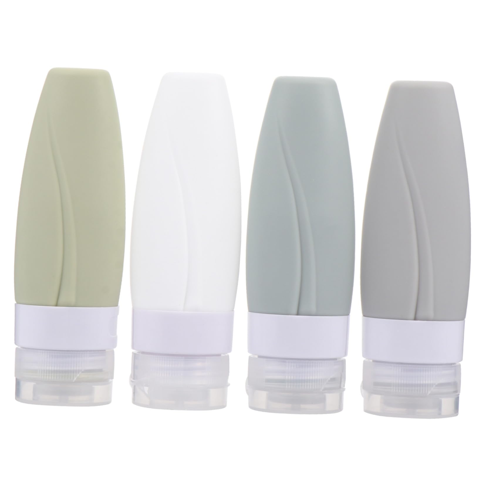 FRCOLOR 3 Set Di Bottiglie Vuote Da Viaggio Per Lozione Pompa Per Flaconi Da Viaggio Per Shampoo E Sapone Contenitore Portatile 4 Pezzi * 3