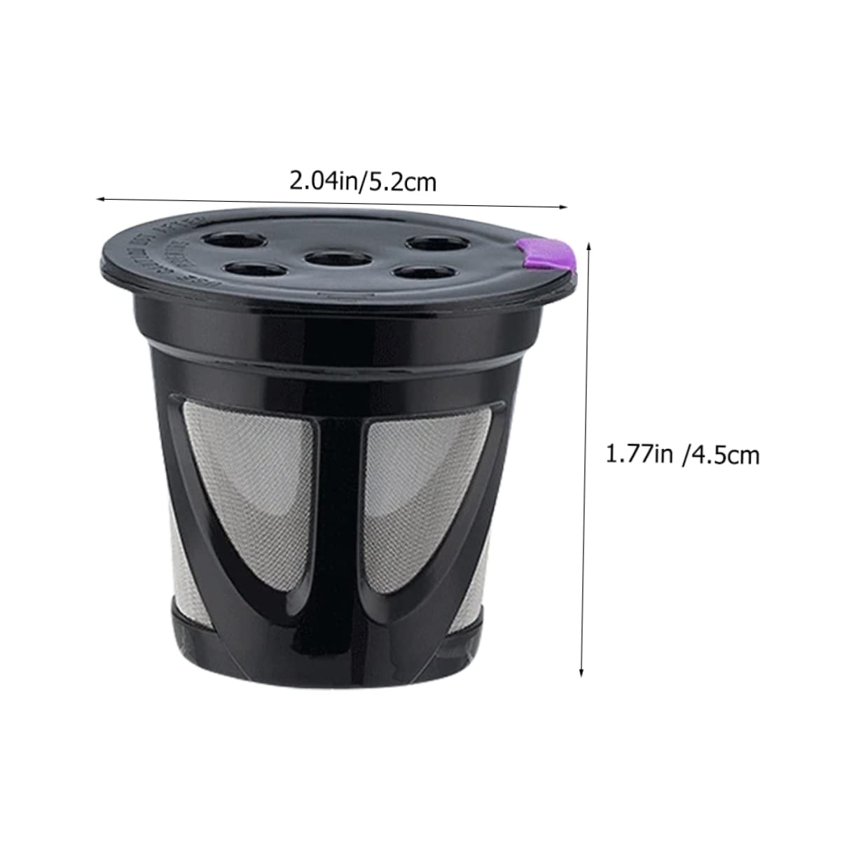 Ciieeo 10piezas De Café Reutilizables De Inoxidable Filtros De Espresso Para Cafeteras Accesorios De Café Ecológicos y Económicos