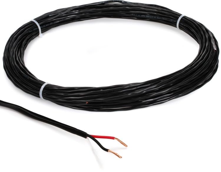 Proco CM-16/2.K Bulk Install Speaker Wire - Black 100 Foot