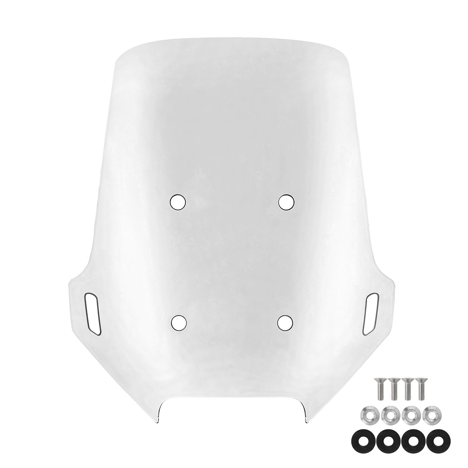 Parabrezza per moto adatto per 450MT 450 MT 2024 2025 visiera deflettore vento doppia bolla, trasparente