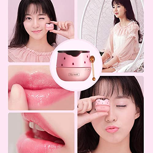 Bee Balm Lip Masks's nachts - Lip Masks en Lip Treatment Masks, Strawberry Propolis, Hydraterende Hydraterende… - Afbeelding 6