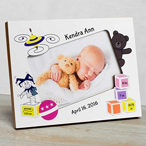 Personalized Baby Picture Frame, Baby Girl Picture Frame