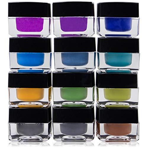 Shany Smudge Proof Gel Eyeliner Set - Set Of 12 Colors - Masquerade #TOP2