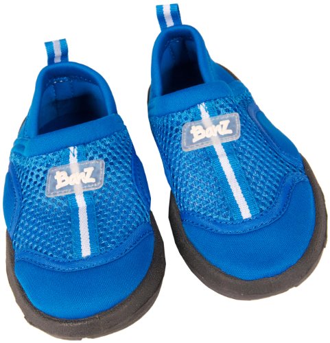 Baby BANZ Beach Kickers UV Swim Shoes, Blue Graffitti, 10