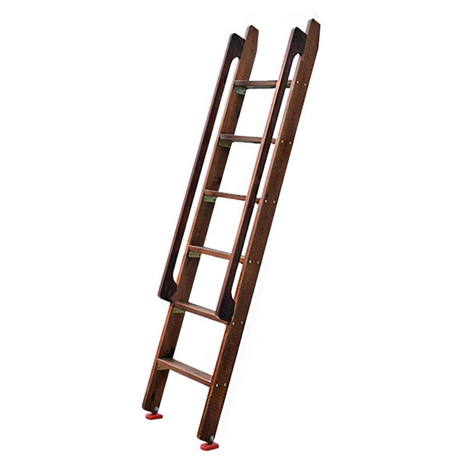 Scala retrattile in legno, sgabello pieghevole salvaspazio per soffitta, camera da letto, biblioteca, fuga di emergenza