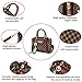 PHEVOS Women Handbags and Purse Tote Bags Ladies Satchel Shoulder Bag Retro Top Handle Hobo Purse