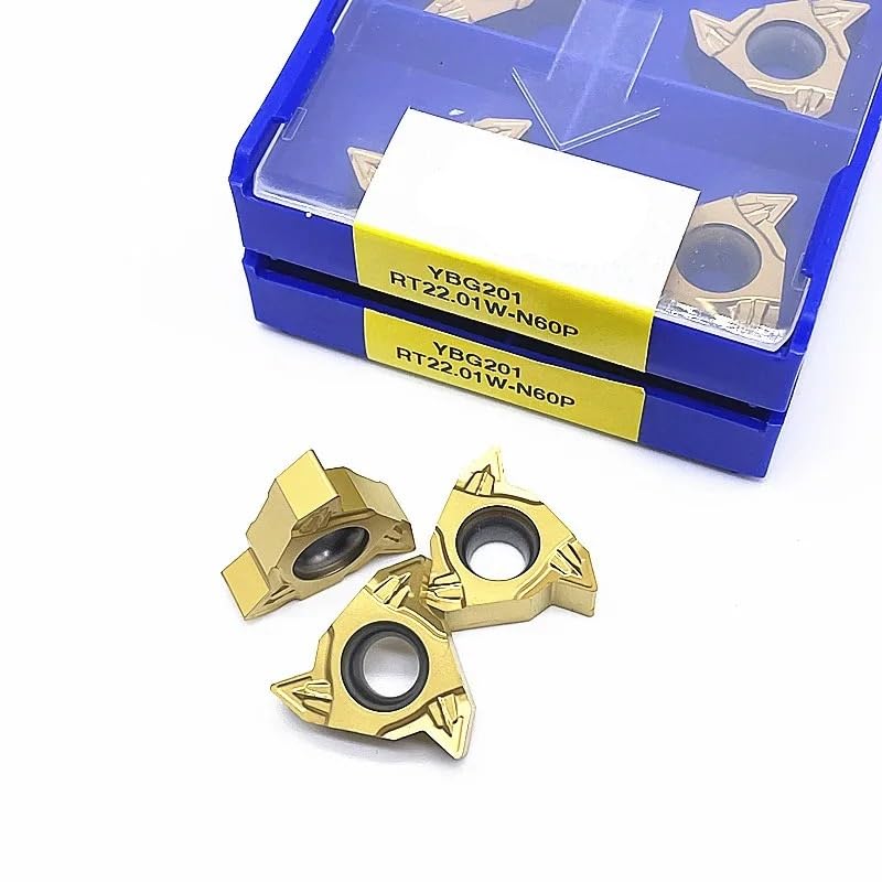 10 piezas insertos de carburo para torno CNC miniatura 3