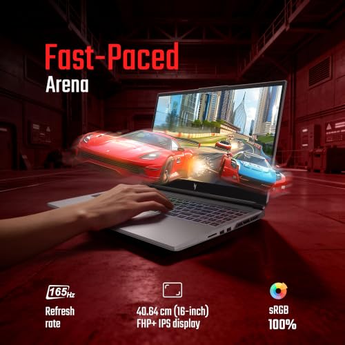Image of Acer Nitro 5Pro, Intel Core i5-14450HX, Office 2024 + M365 Basic, NVIDIA GeF RTX 4050-6GB, 16GB RAM /1TB SSD, (16 inch) WUXGA IPS, 165Hz /62Whr, W11H, Herald Grey, 2.5Kg, AN5P16-73G2, RGB KB, Gaming Laptop