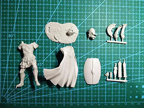 Figura de resina kit modelo guerrero romano antiguo 80mm miniatura 2