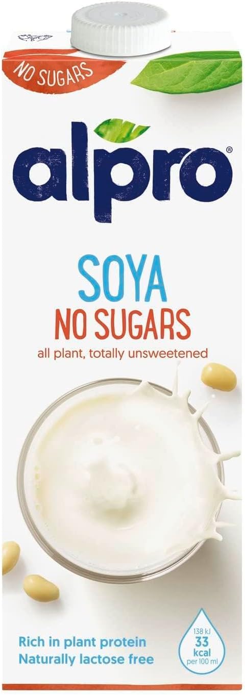 Alpro Soya Milk Unsweetened 1Litre