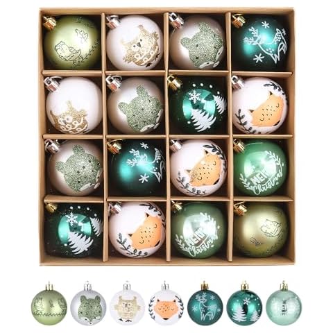 Boules de Noël SOBEAU 16pcs Cover