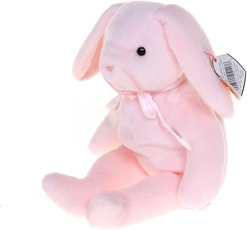 Ty Beanie Baby Collectible Hoppity Pink Rabbit