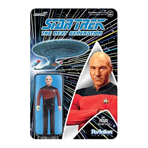 SUPER7 Super 7 - Star Trek: La próxima generación de la Figura de reacción Wave 1 - Capitán Picard (RE-TREKW01-PCD-) | Ya disponible en tu tienda friki favorita! En mundofriki.es! SUPER7 Super 7 - Star Trek: La próxima generación de la Figura de reacción Wave 1 - Capitán Picard (RE-TREKW01-PCD-) | Ya disponible en tu tienda friki favorita! En mundofriki.es!