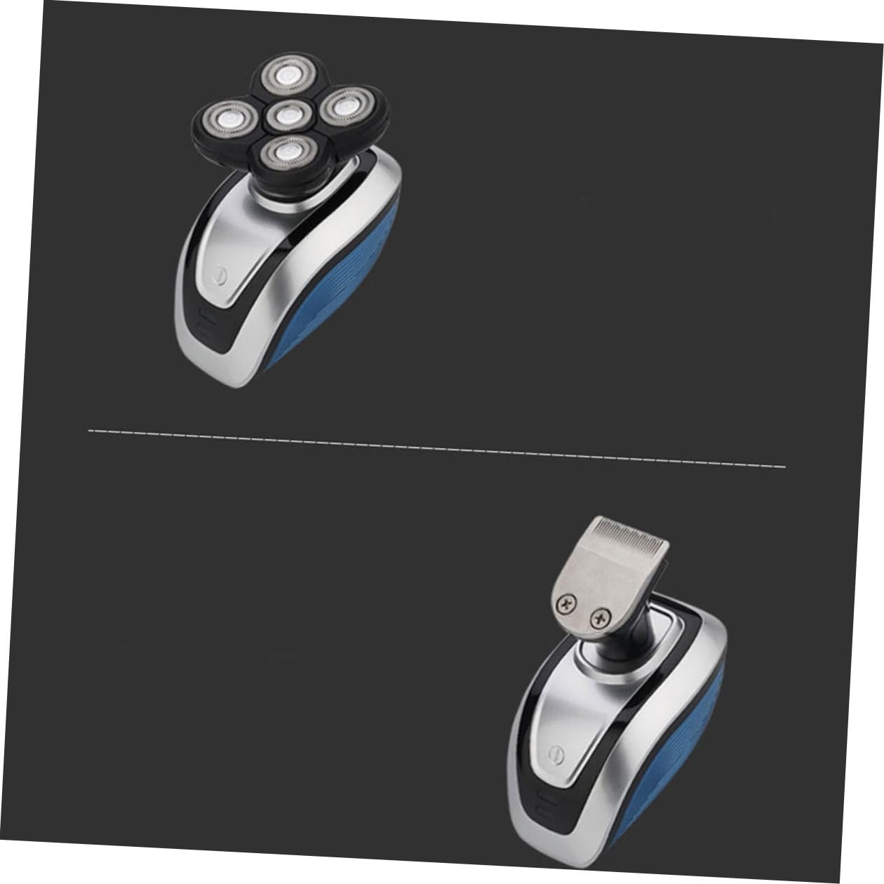Artibetter Rasoio Elettrico USB Ricaricabile con 5 Testine Flottanti 4D e Lama Antiscivolo, Ipx6