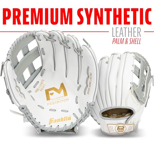 image for Franklin Sports Fastpitch Softball Glove - Field Master Fastpitch + So