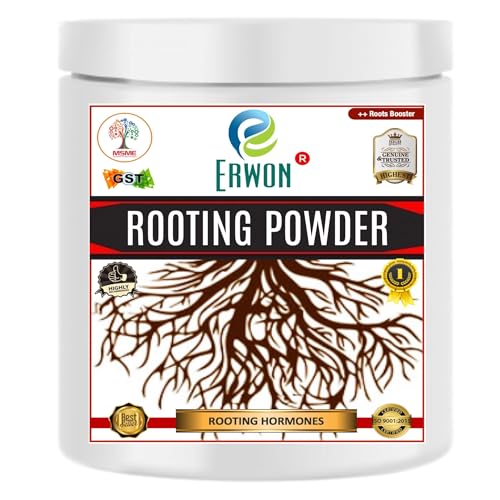 Image of Erwon organic Rooting Powder with auxins for getting fast roots in plant cuttings and plant air layering (50 gm)