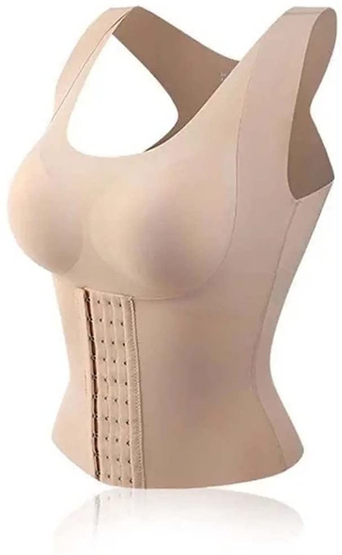 TTDGYYXW 3 en 1 Cintura Abotonada Sujetador Fajas Mujeres Cintura Entrenador corsé Barriga Control Fajas corrección de jorobado