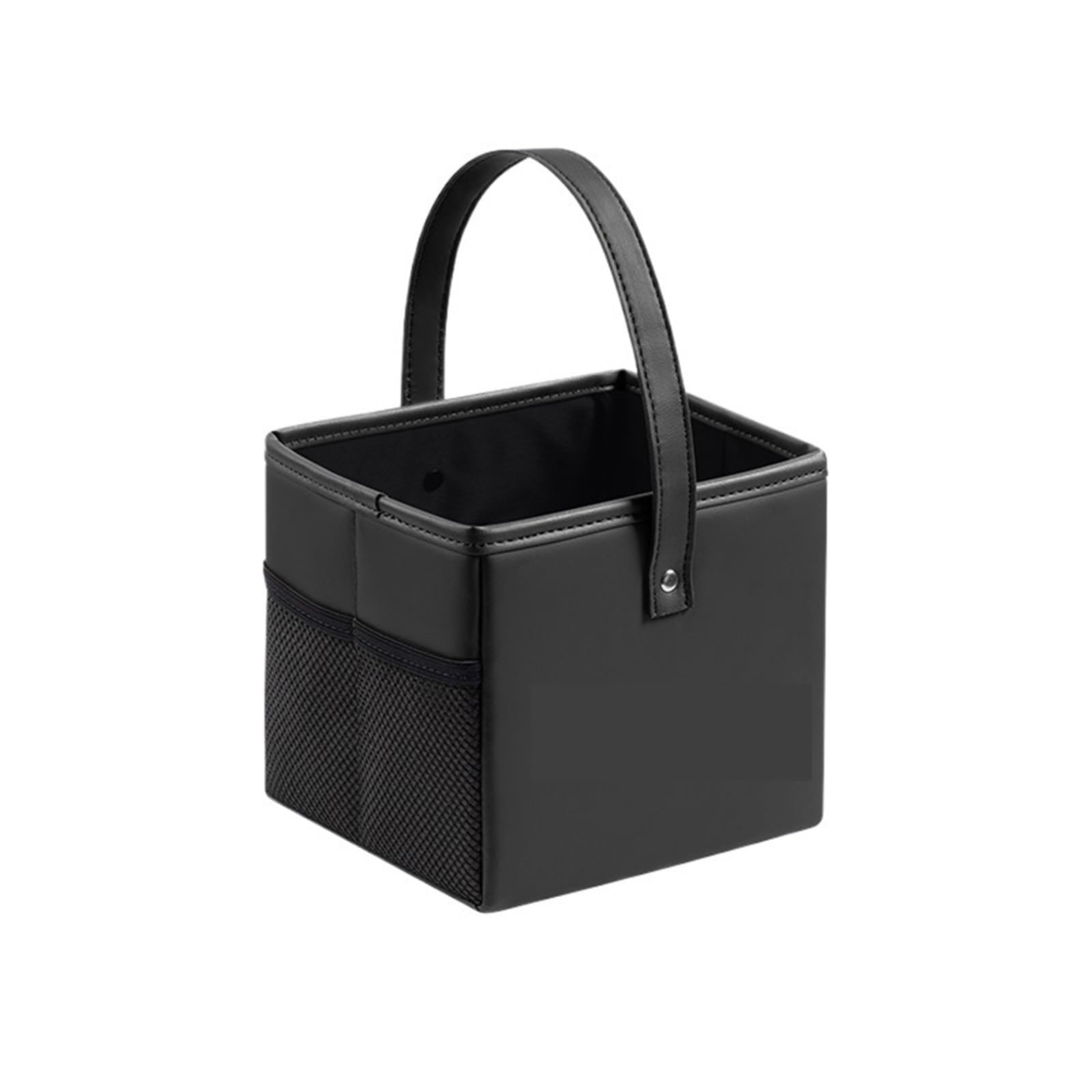 Bolsa de almacenamiento Interior cuero for maletero basura coche, accesorios for viajero Jetour para coche(Black)