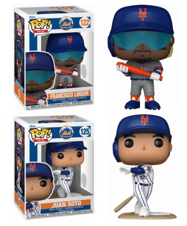 Amazon.com: Funko Francisco Lindor/Juan Soto (New York Mets) MLB