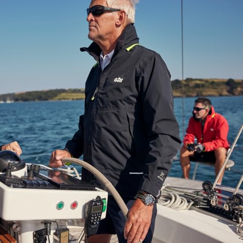 Image of Gill Mens OS3 Coastal Sailing Jacket - Waterproof, Breathable & Stain Repellent