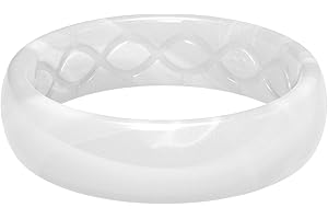 Groove Life Solid Thin Silicone Wedding Band for Women