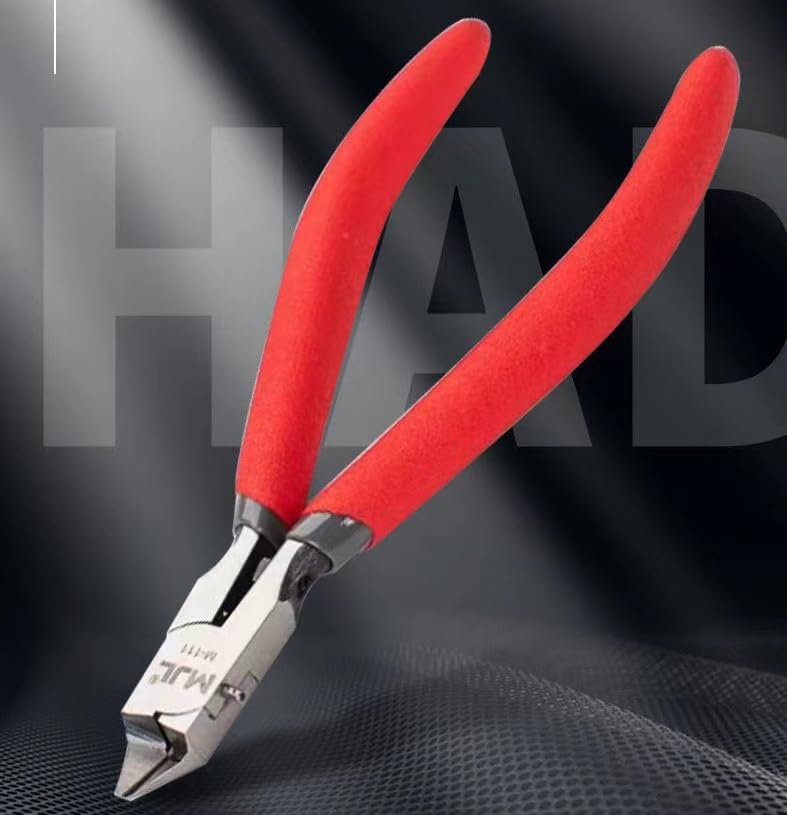 Szczypce modelarskie M-1710, ultracienkie, jednokrawędziowe, narzędzia budowlane dla początkujących, do naprawy i mocowania modeli plastikowych, części elektrycznych, narzędzi ręcznych, 1 szt