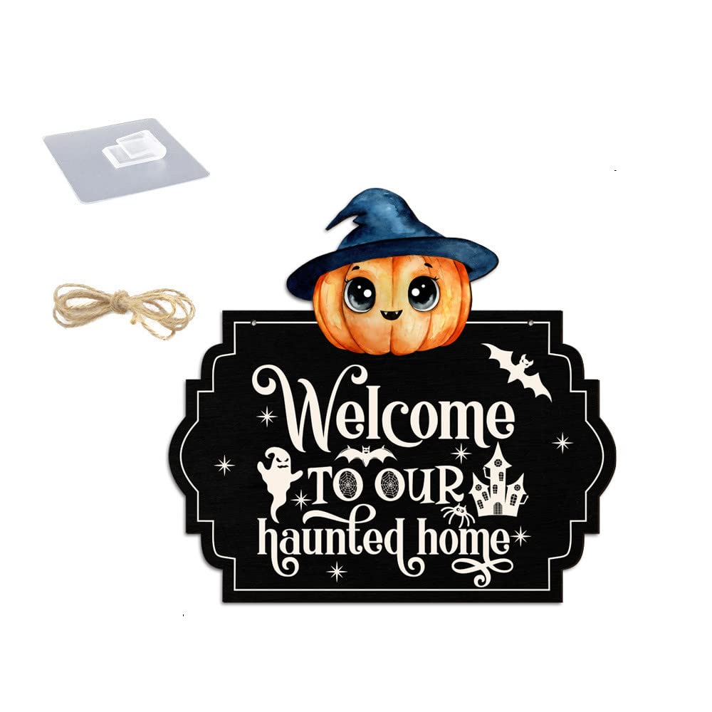 Amazon | SITEDAN ハロウィン ウェルカムボード 木製 ドアサイン