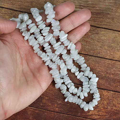 Image of Reiki Crystal Products Certified Natural Crystal Stone Chip Mala Necklace Collection for Men & Women, Reiki Energized Gemstone Jewellery for Meditation, Yoga, Spiritual Styling & Everyday Wear, Multiple Stone Variants