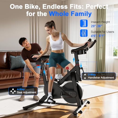 Magnetic Folding Exercise Bike