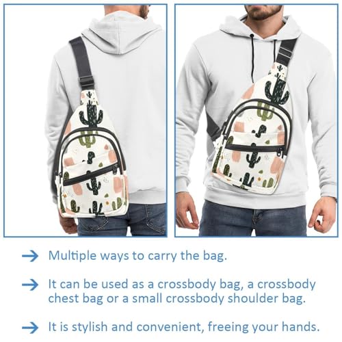 Mochila bandolera para hombre con estampado multicolor de vegetales y tamaño compacto de 30x18 2