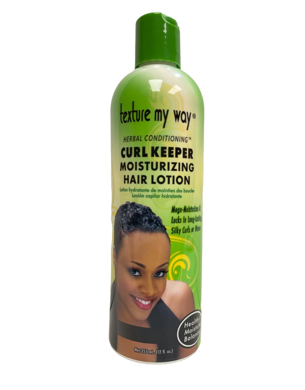 Africas Best OrganicsTexture My Way Curl Keeper Lotion 355 ml (Pack of 3)