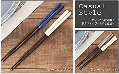 Miniatura 9 de Table ware East COCOE - Palillos de madera natural aptos para lavavajillas, fabricados en Japón (juego de 4 colores)