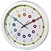 Price comparison product image Hama Easy Learning Multicolor  Wall Clock (Multicolor)
