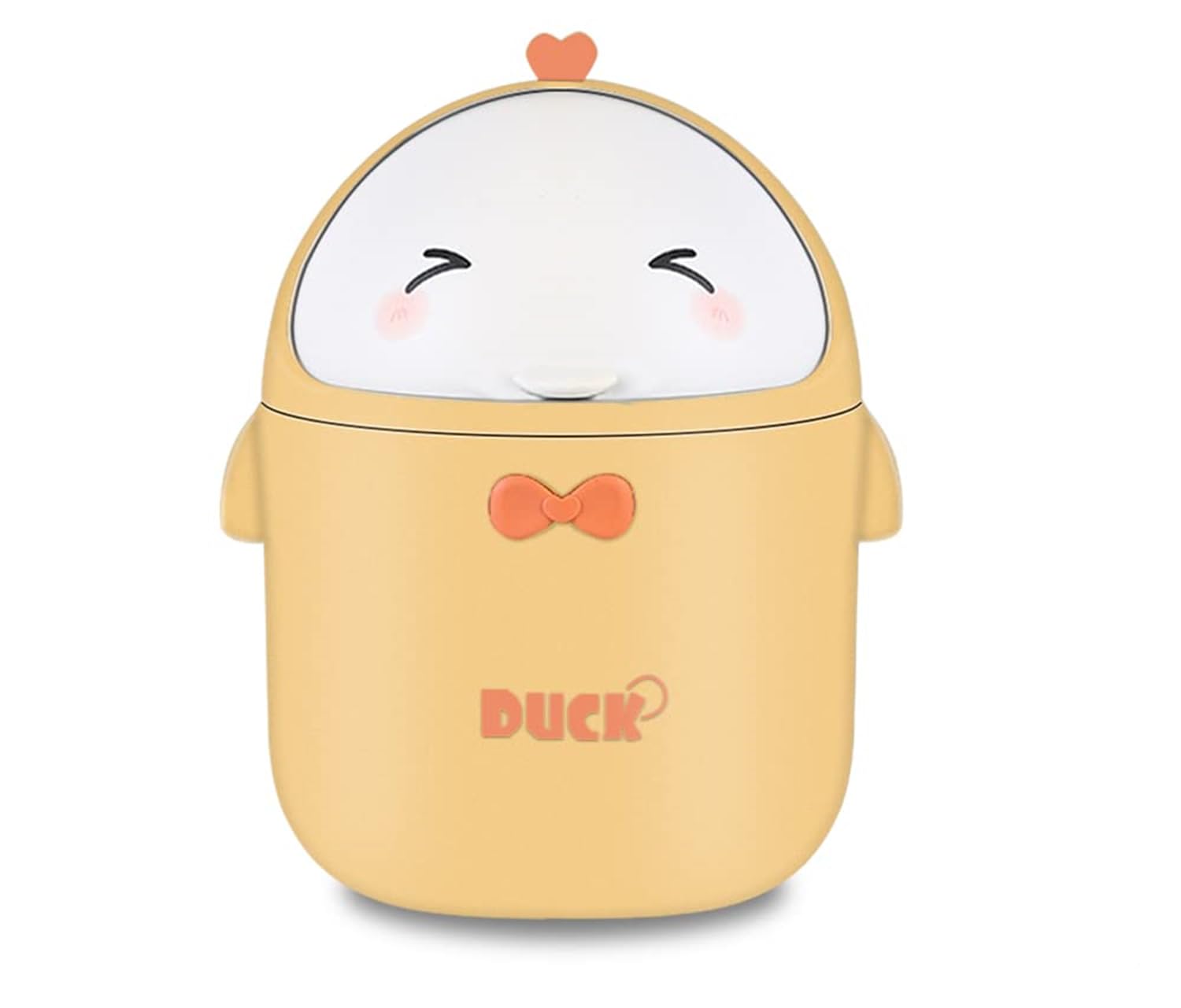 Small Bin - Cute Waste Bin for Bedroom, Bathroom, Desk or Office