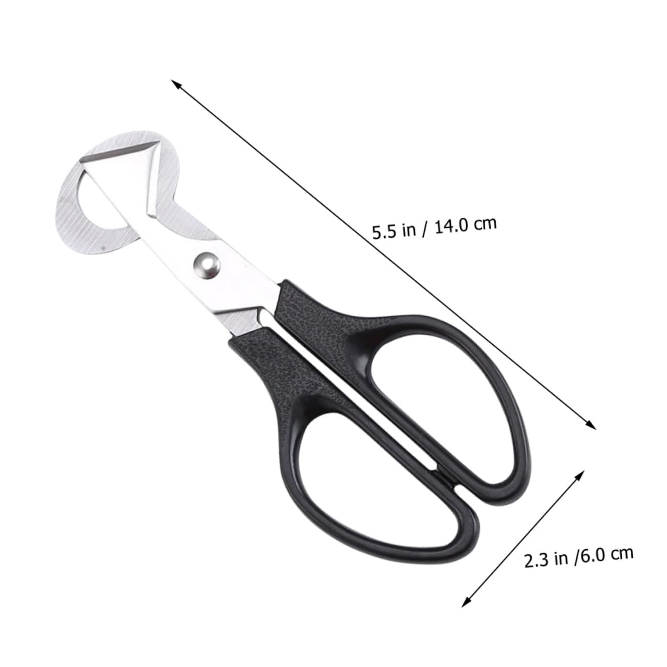 Alipis 3Pcs Stainless Steel Egg Shell Scissors Egg Opener Shears for Quail Eggs Kitchen Tool with Slip Handle for Easy Shell Cutting and Pouring for Parties