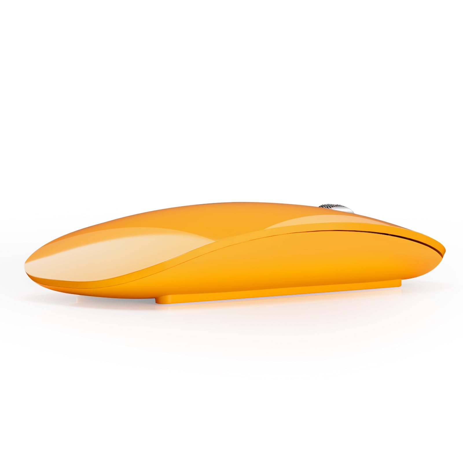 TENMOS M18 Bluetooth Mouse, USB C Rechargeable Wireless Mouse, Triple Mode (Dual Bluetooth+USB) Computer Silent Mice Portable with USB Receiver and Type C Adapter for Laptop/MacBook/iPad/PC - Orange-picture-17