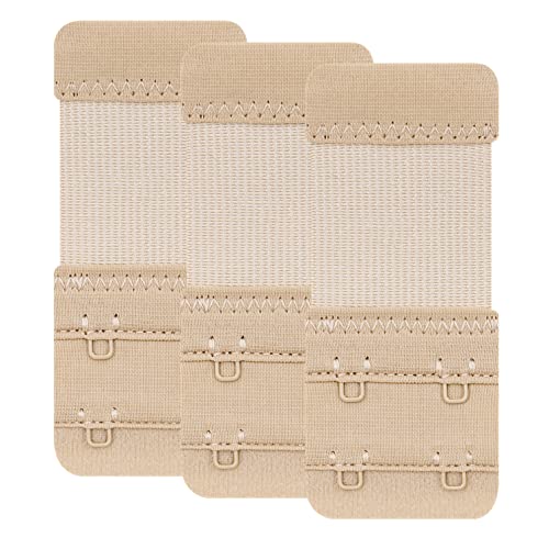 Image of Women's Bra Extenders 4 Hook / 3 Hook / 5 Hook / 2 Hook Soft Comfortable Stretchy Bra Extension Strap
