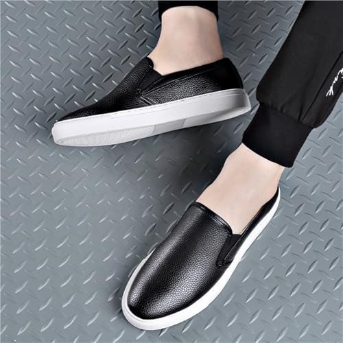 Men's Prom Shoes Pu Leather Fashion Solid Color Classic Party Wedding Non Slip Rubber Sole Slip Resistant Anti-Slip Casual2