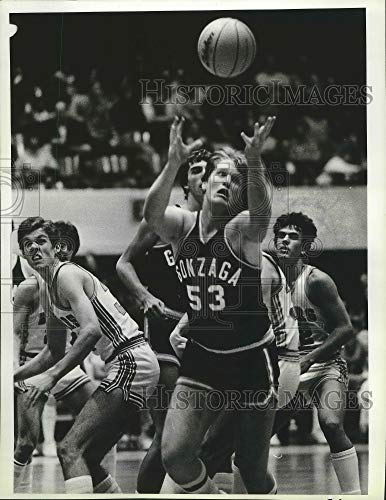 Historic Images - 1983 Press Photo Gonzaga Basketball Player Ken Kapier - sps09103
