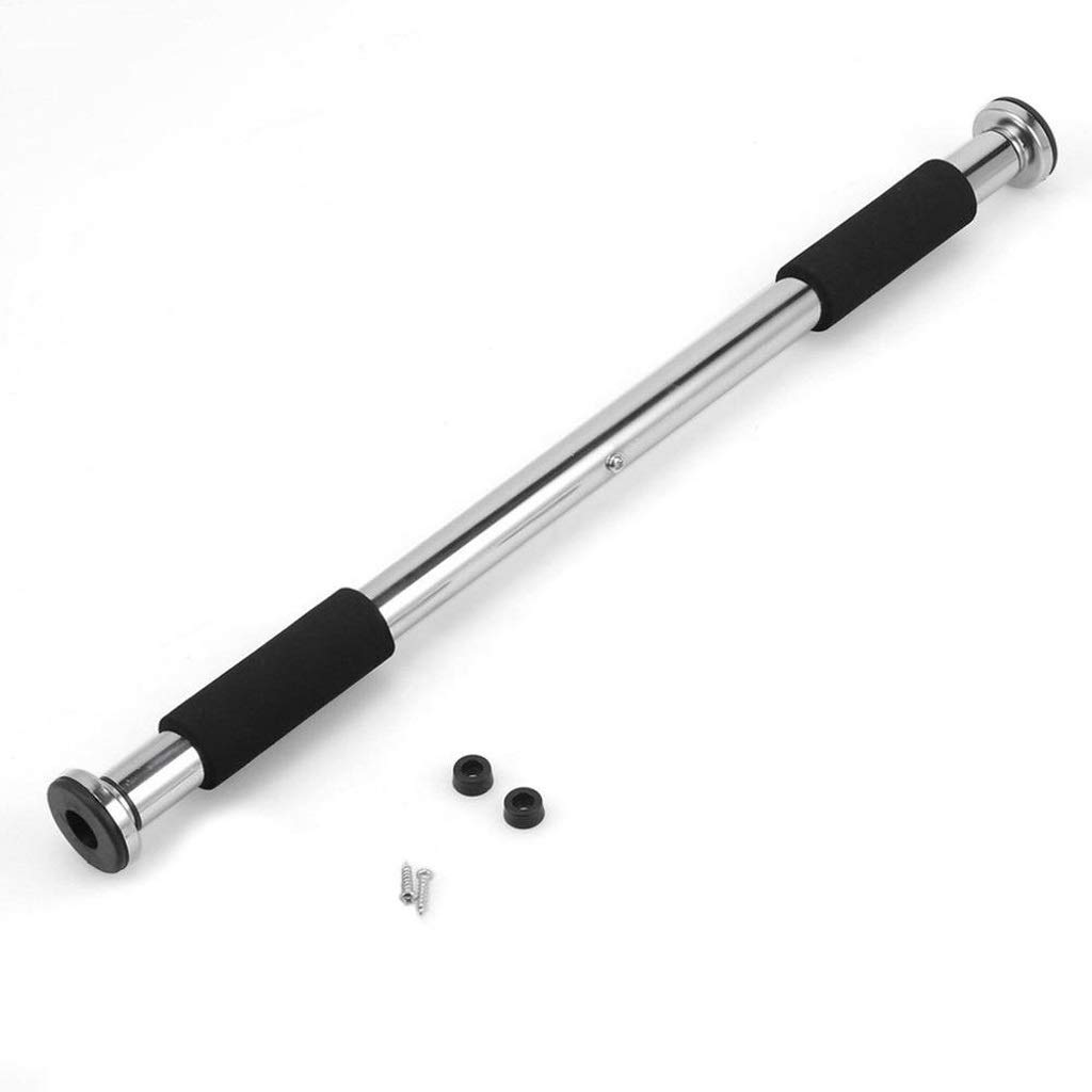 HTTGDGDH Chin Up Bar Home Door Horizontal Bar Aluminum Alloy Door Horizontal Bar For Indoor Swing Fitness Equipment Punch-Free Pull-Up Single Bar Strength Training Pull-Up Bars,