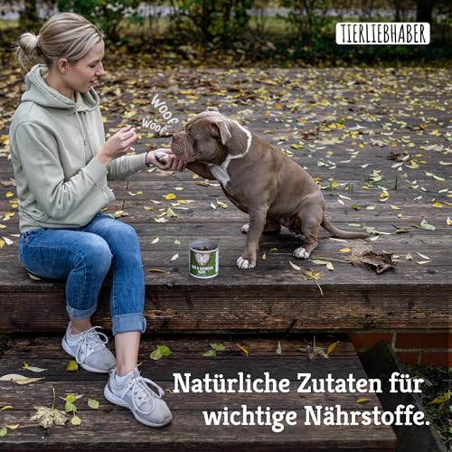 TIERLIEBHABER – Gras & Kotfresser Drops für Hunde – bei Fressen von Gras & Kot – beruhigt den Magen & reduziert Sodbrennen – Grasfresser Drops mit Heilerde, Ulmenrinde & Fenchel (350g | ca. 150 Stück)
